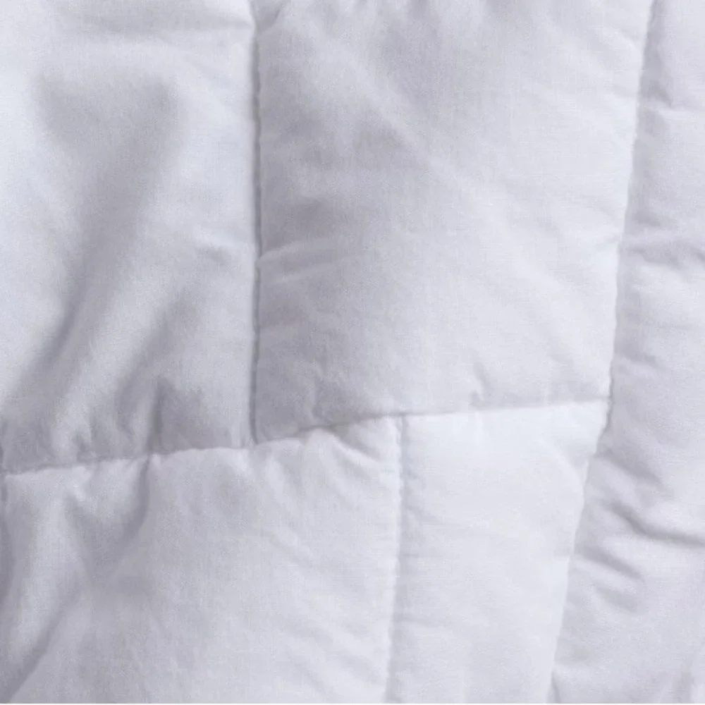 Full/Queen Cozy Block Quilt White - Parachute